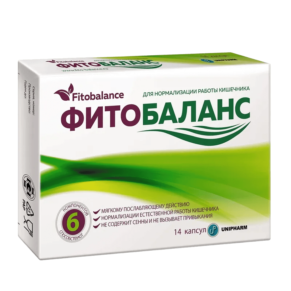 Фитобаланс, 720 мг, капс. №14