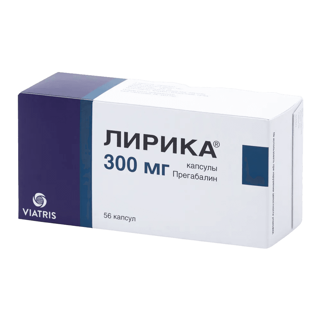 Лирика, 300 мг, капс. №56
