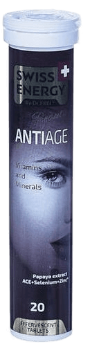 Витамины Swiss Energy, Beauty Antiage, таб. шипуч. №20