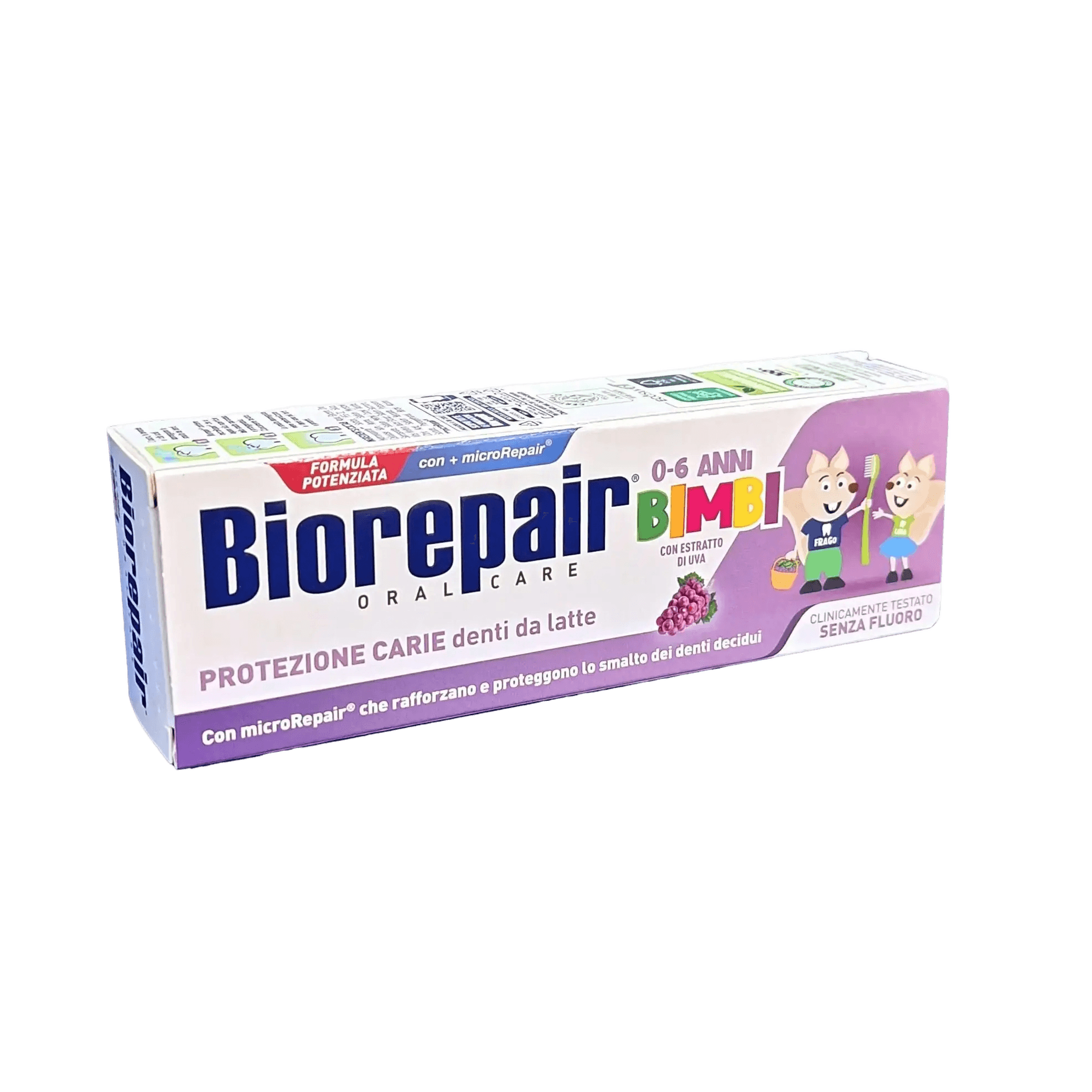 Зубная паста Biorepair Kids Grape, 50 мл (винограда)