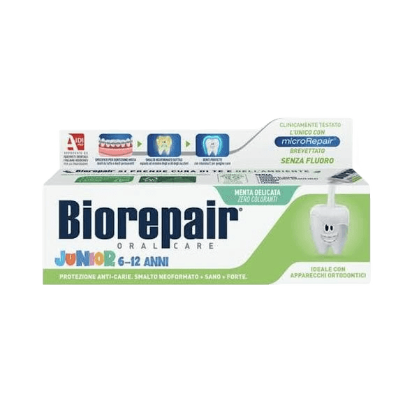 Зубная паста Biorepair Junior, 75 мл (мята)