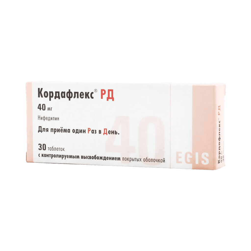 Кордафлекс РД, 40 мг, таб. №30