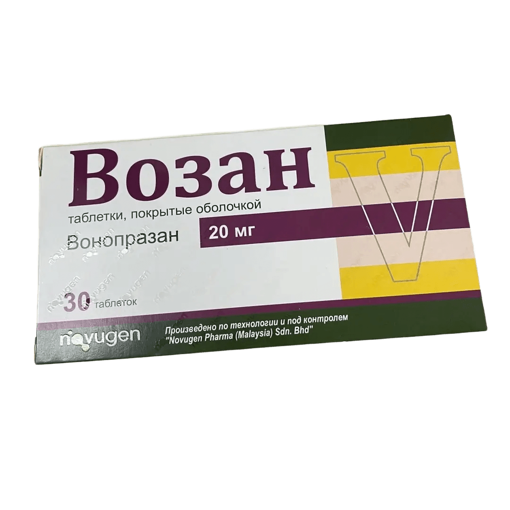 Возан, 20 мг, таб. №30