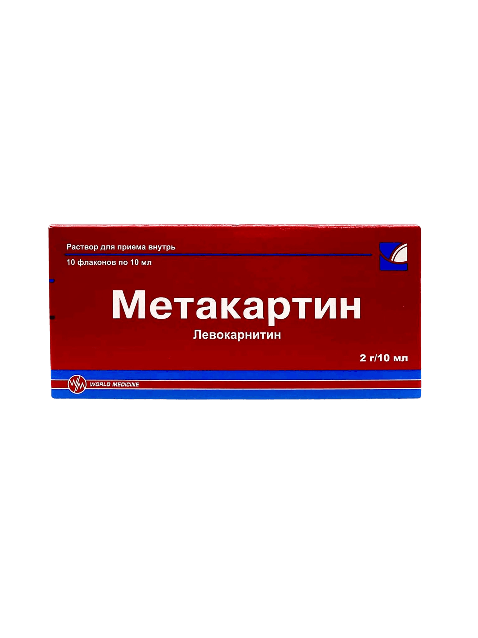 Метакартин, 2 г/10 мл, 10 мл, флак. №10