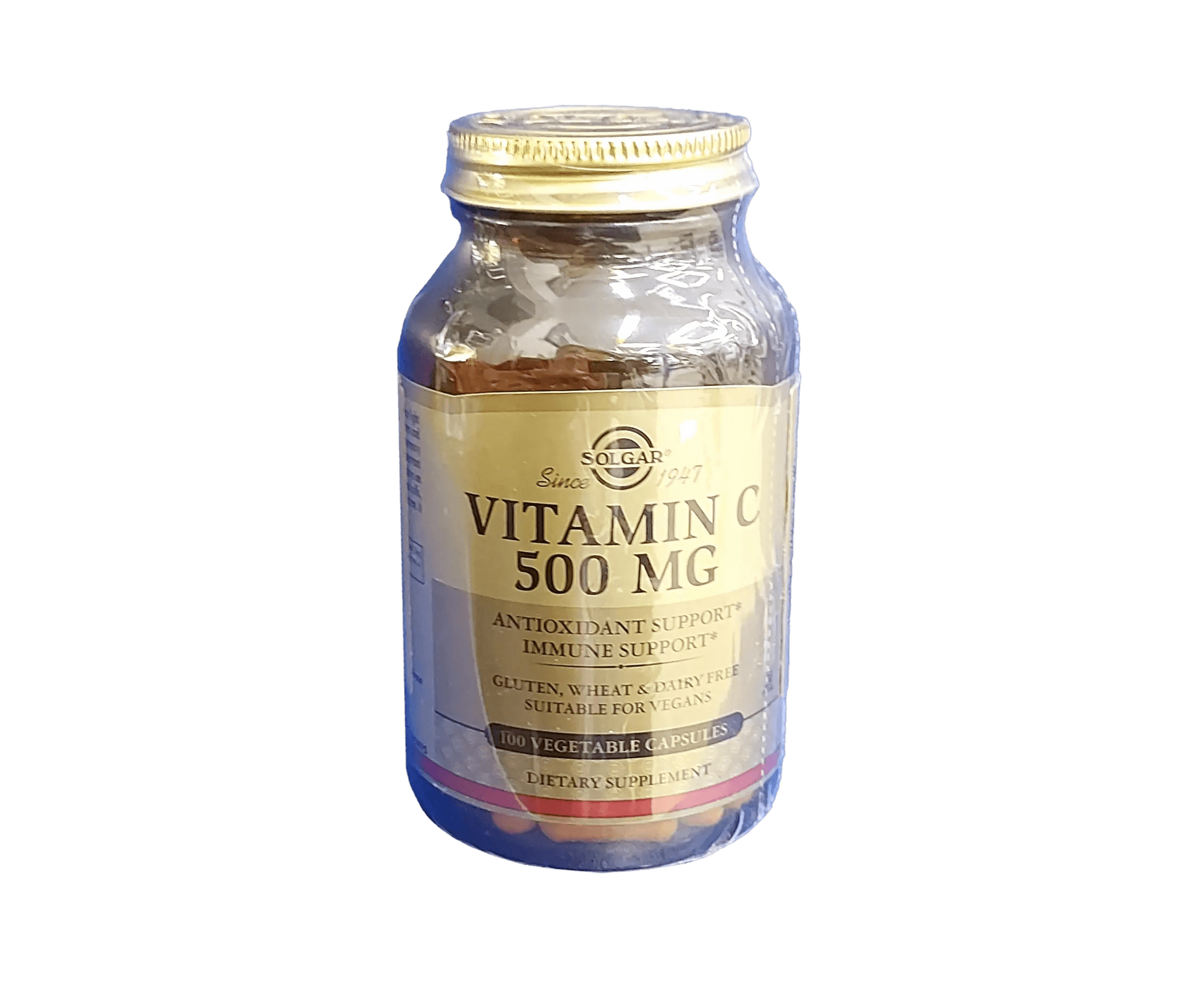 Витамин С (Solgar Vitamin C), 500 мг, капс. №100