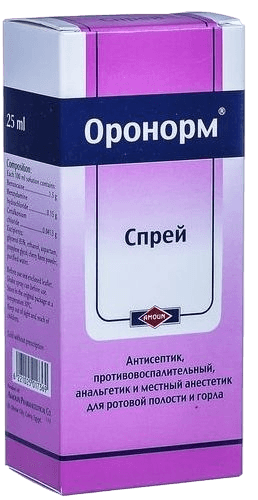 Оронорм, 25 мл, спрей, №1