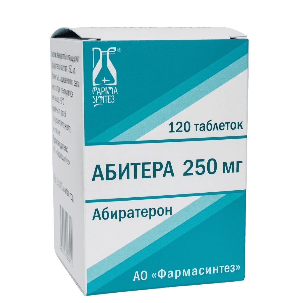 Абитера, 250 мг, таб. №60