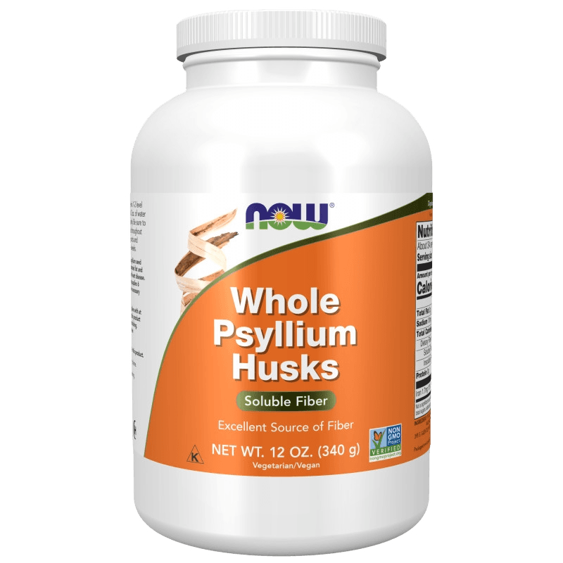 Подорожник шелуха (NOW Psyllium Husk Powder), порошок, 340 г