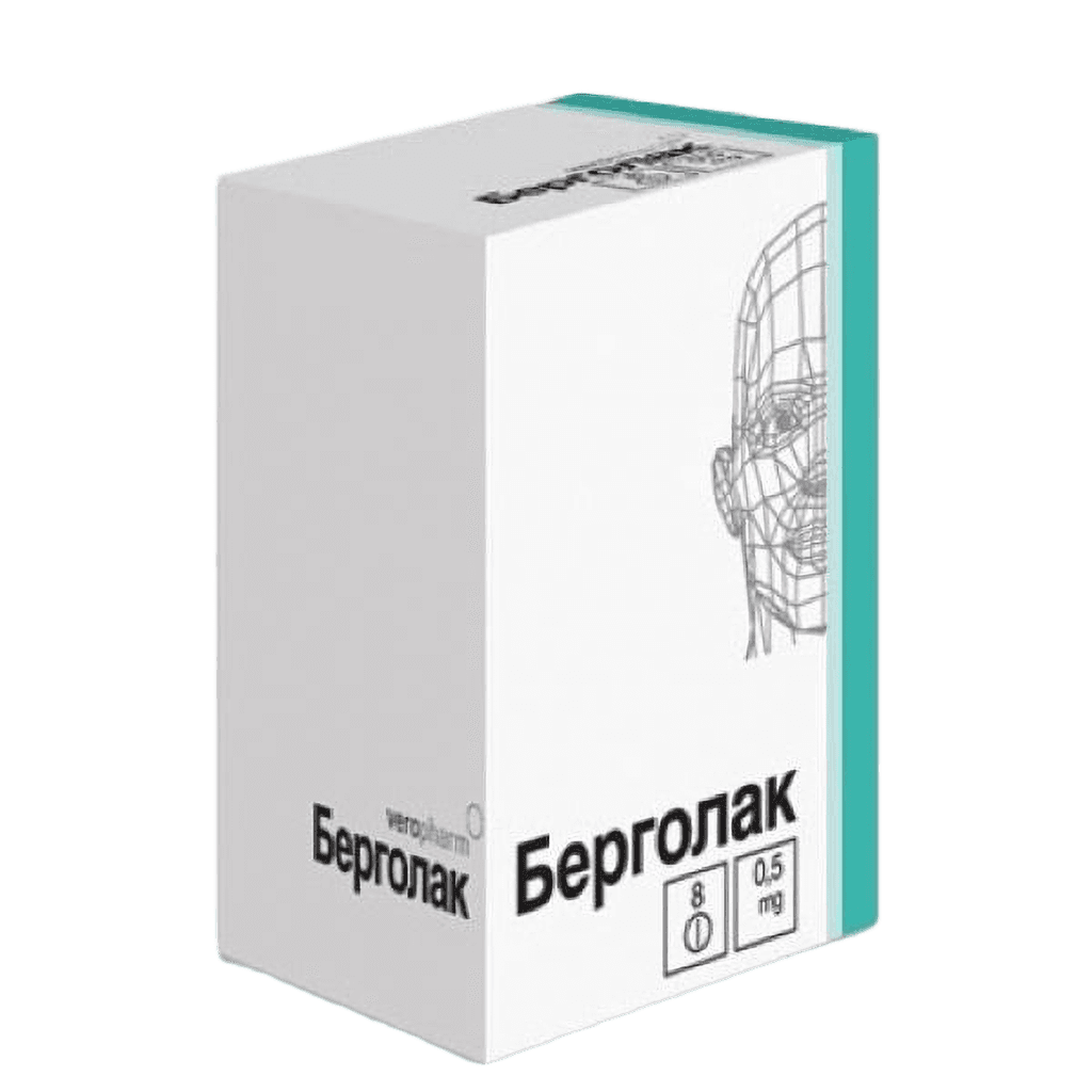 Берголак, 0,5 мг, таб. №30