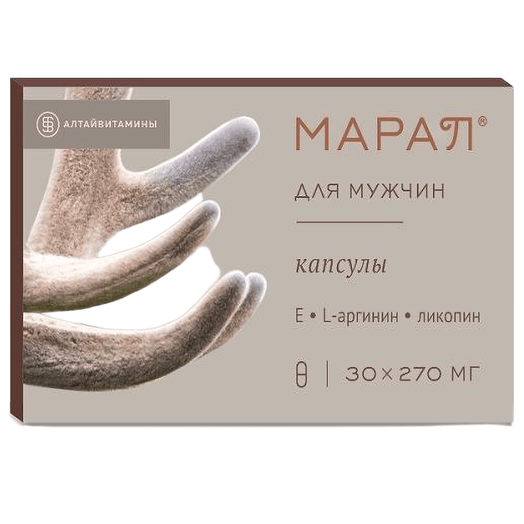 Марал для Мужчин, 270 мг, капс. №30