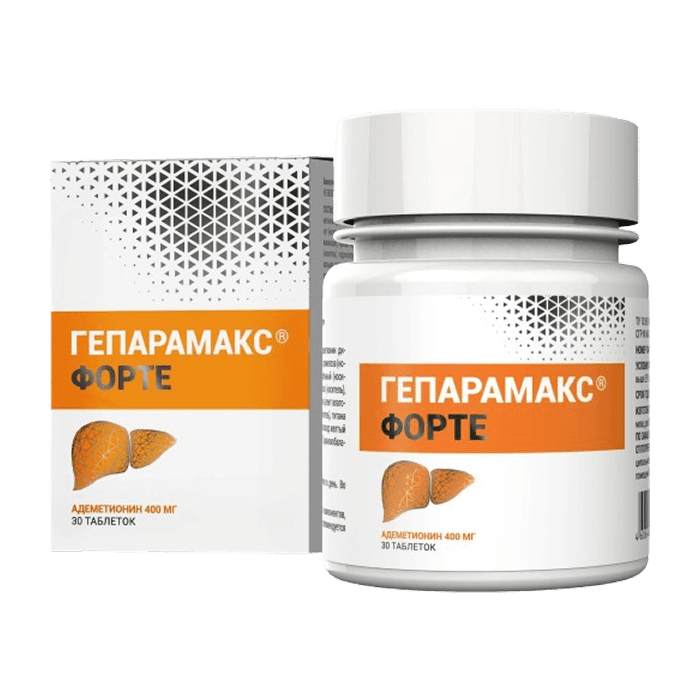 Гепарамакс Форте, 400 мг, таб. №30