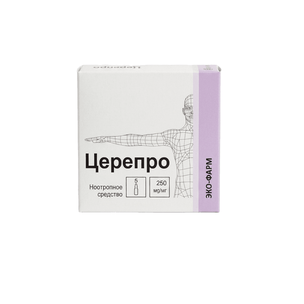 Церепро, 250 мг/мл, 4 мл, амп. №10