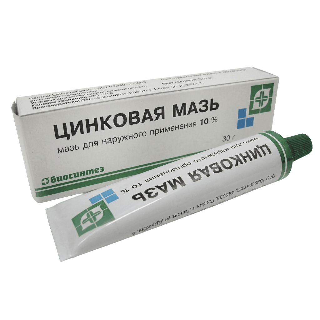 Цинковая мазь, 10 %, 30 г