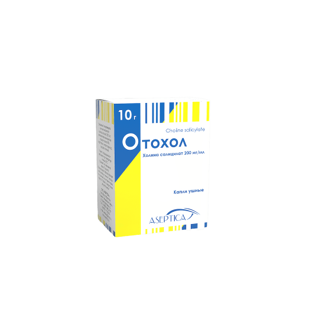 Отохол, 10 г, капли ушные
