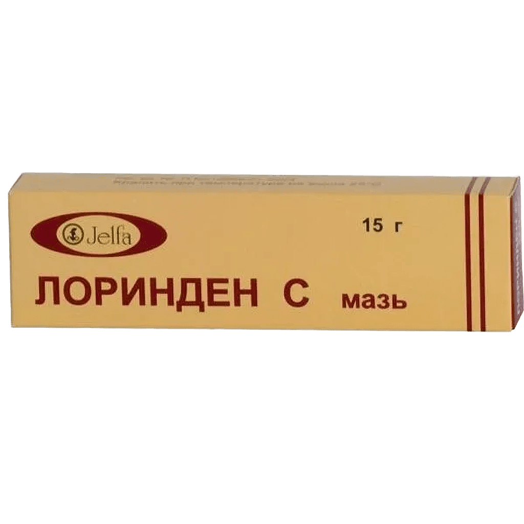 Лоринден С, 15 г, мазь
