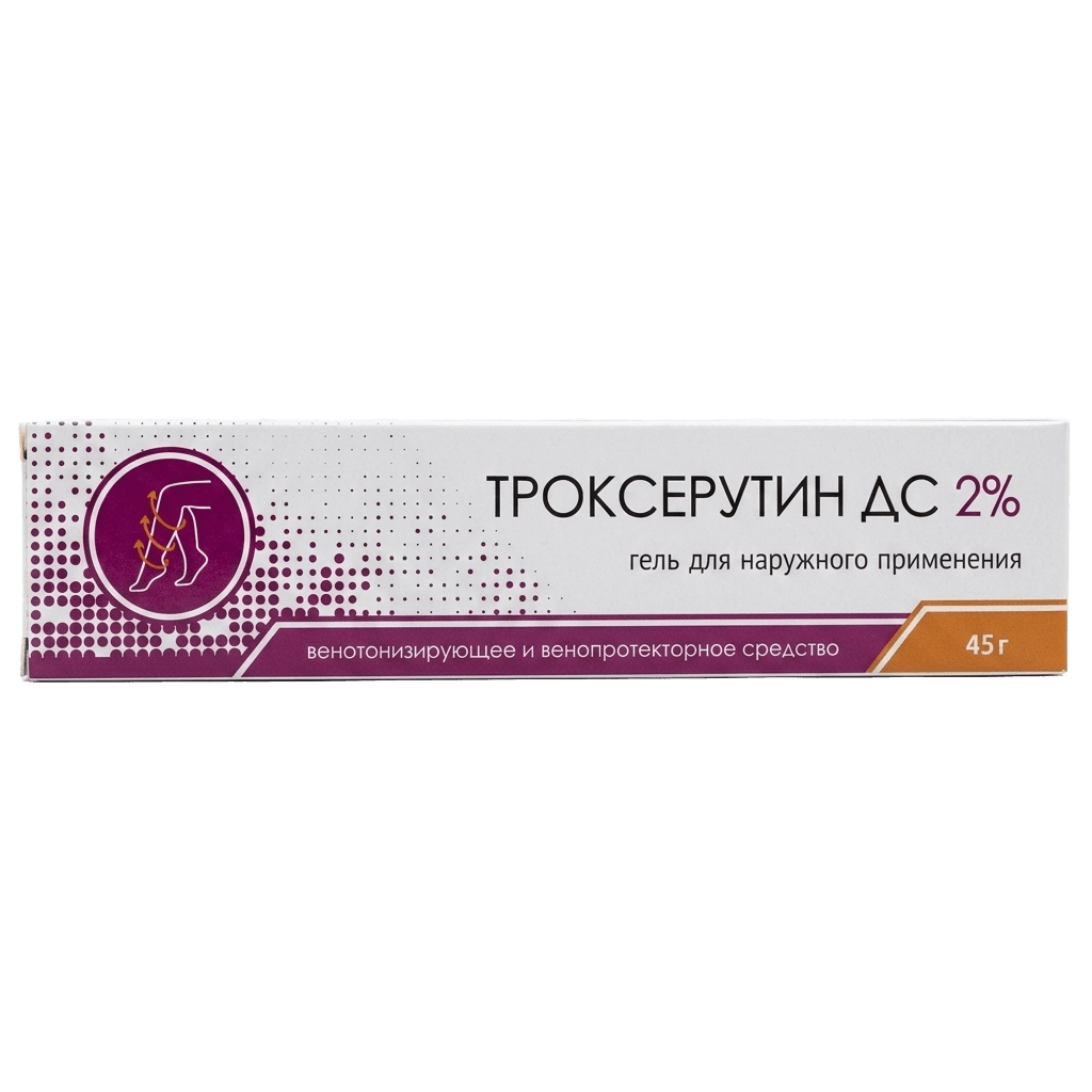 Троксерутин ДС, 2% 30 , гель