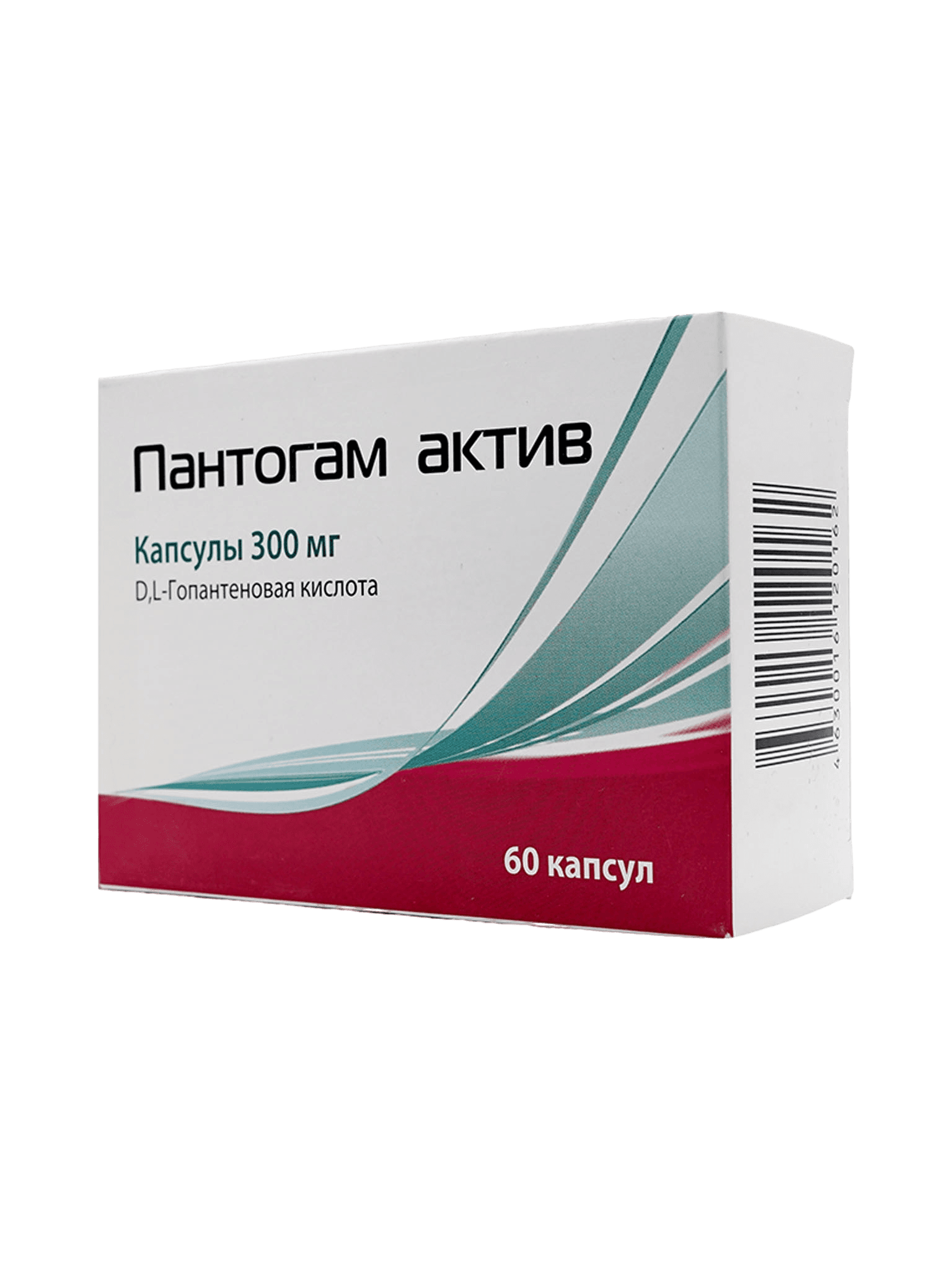 Пантогам Актив, 300 мг, капс. №60