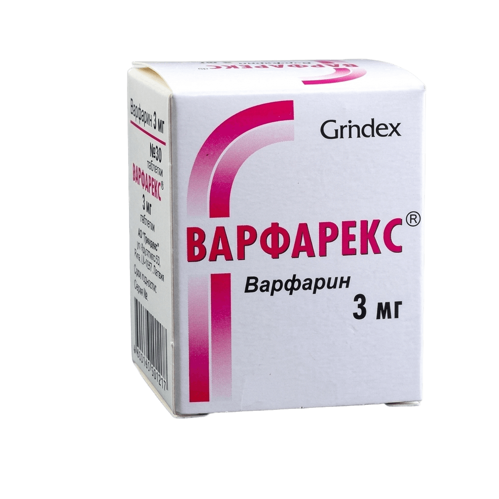 Варфарекс, 3 мг, таб. №30