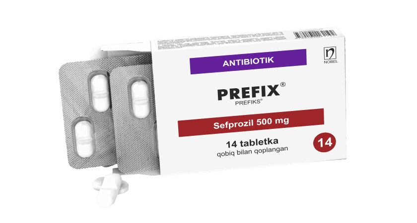 Префикс, 500 мг, таб. №14