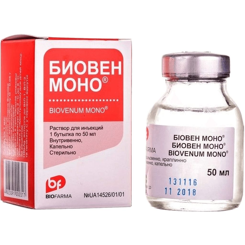 Биовен Моно, 5%, 50 мл, флак.