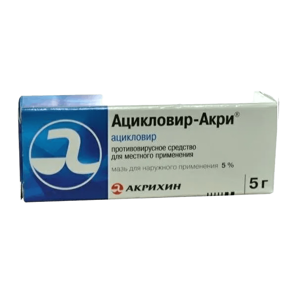 Ацикловир-Акри, 5%, 5 г, мазь