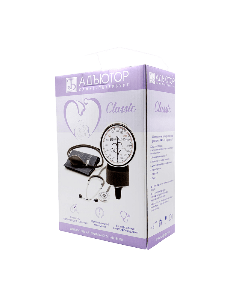 Тонометр механический Адъютор Classic, ИАД-01-1