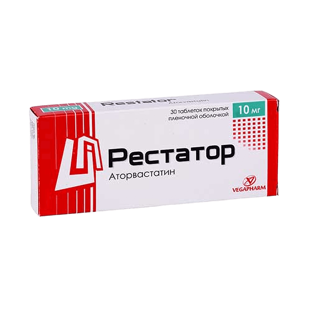 Рестатор, 10 мг, таб. №30