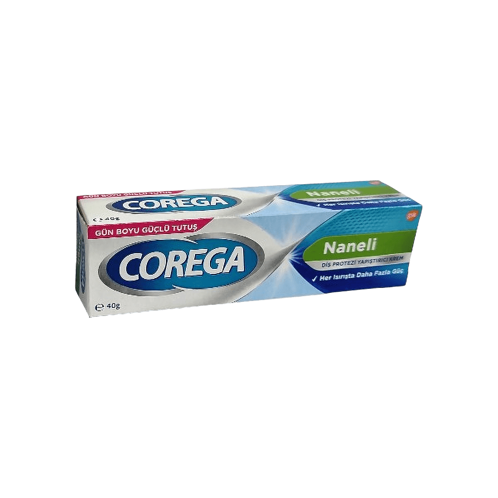 Корега Экстра сильный мятный для фиксации зубных протезов крем, 40 г