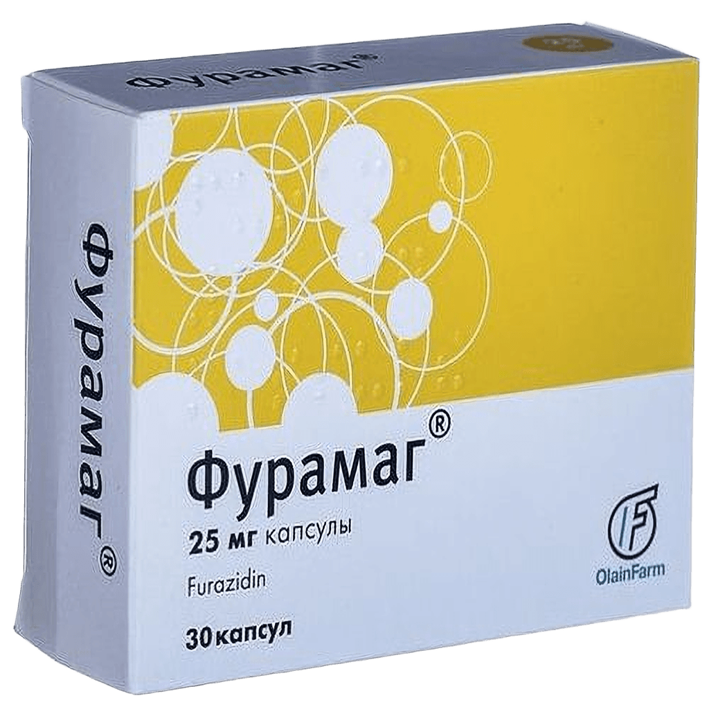 Фурамаг, 25 мг, капс. №30