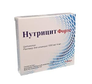Нутрицит Форте, 1000 мг/4 мл, амп. №5