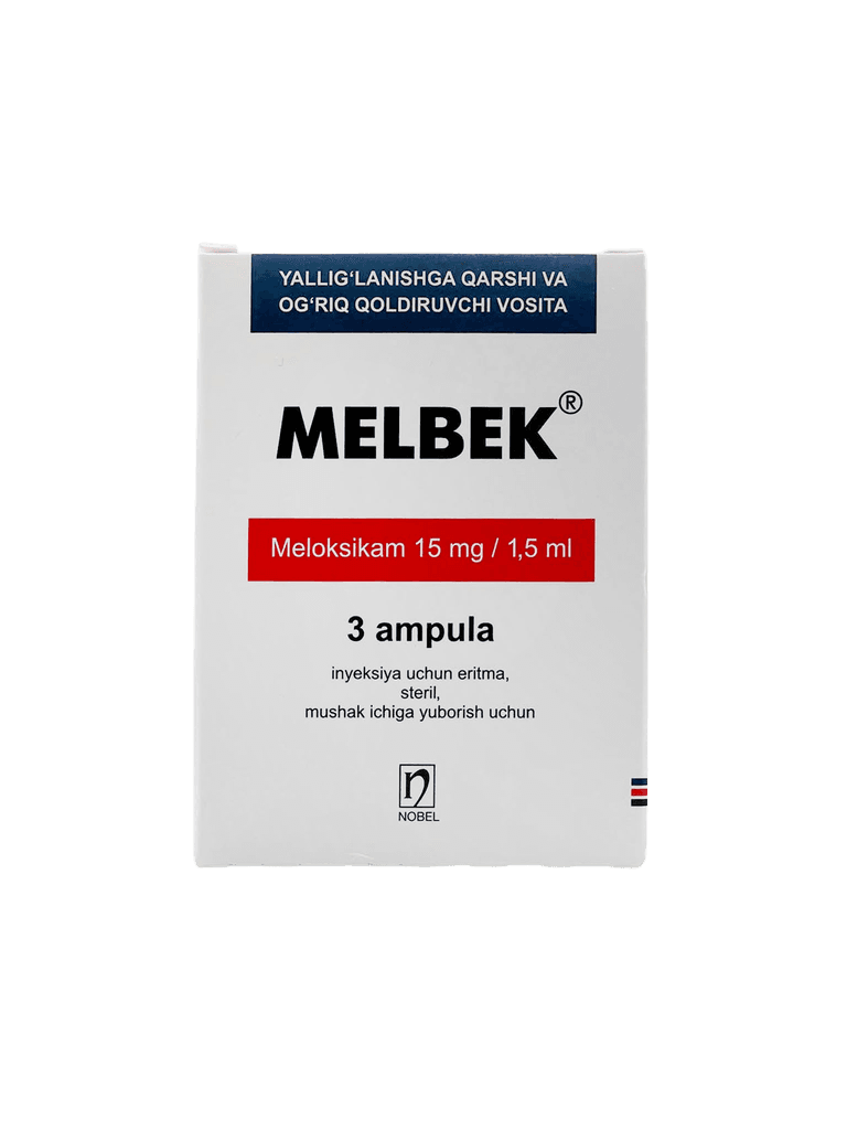 Мелбек, 15 мг/1,5 мл, амп. №3