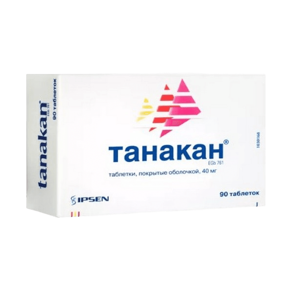 Танакан EGb 761, 40 мг, таб. №90