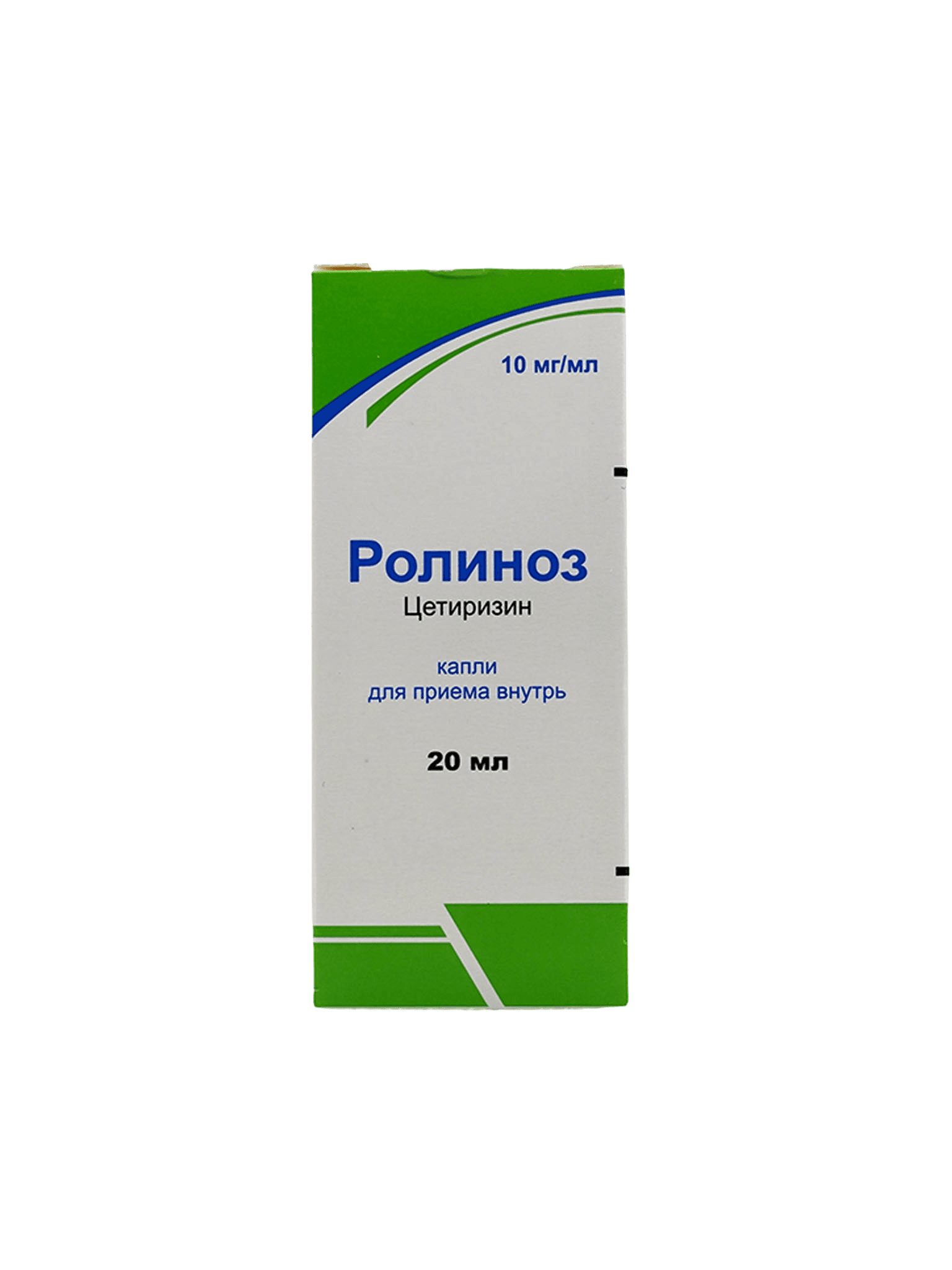 Ролиноз, 10 мг/мл, 20 мл, капли
