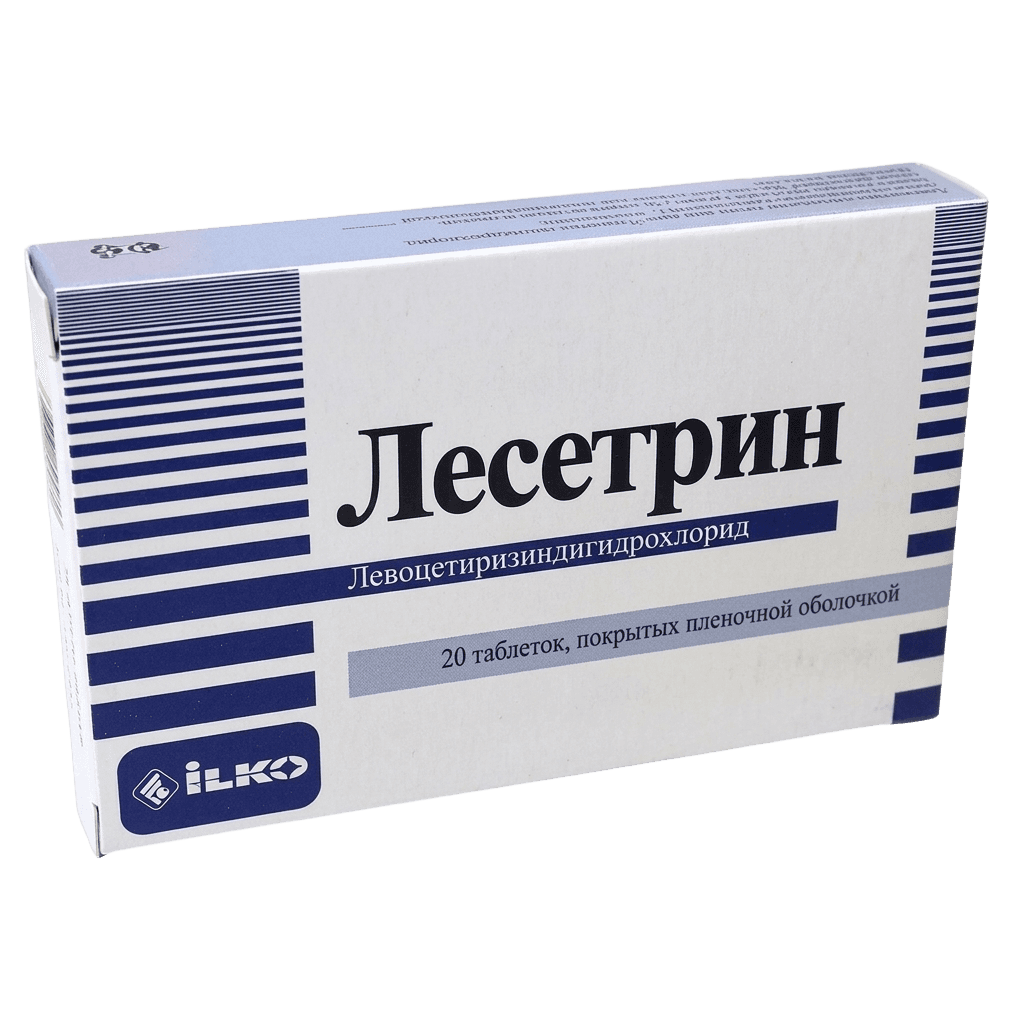 Лесетрин, 5 мг, таб. №20