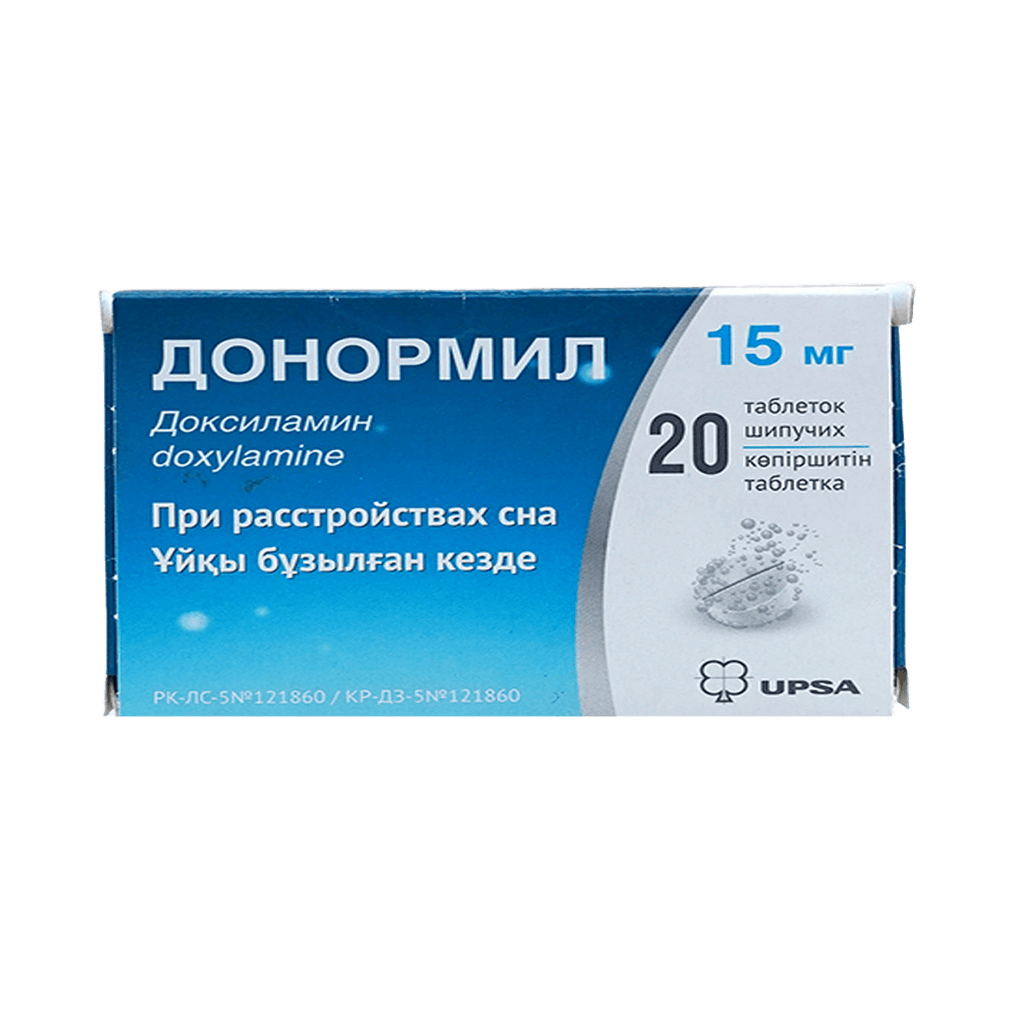 Донормил, 15 мг, таб. №20