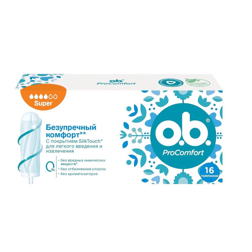 Тампоны гиг. o.b. Original Normal, №16