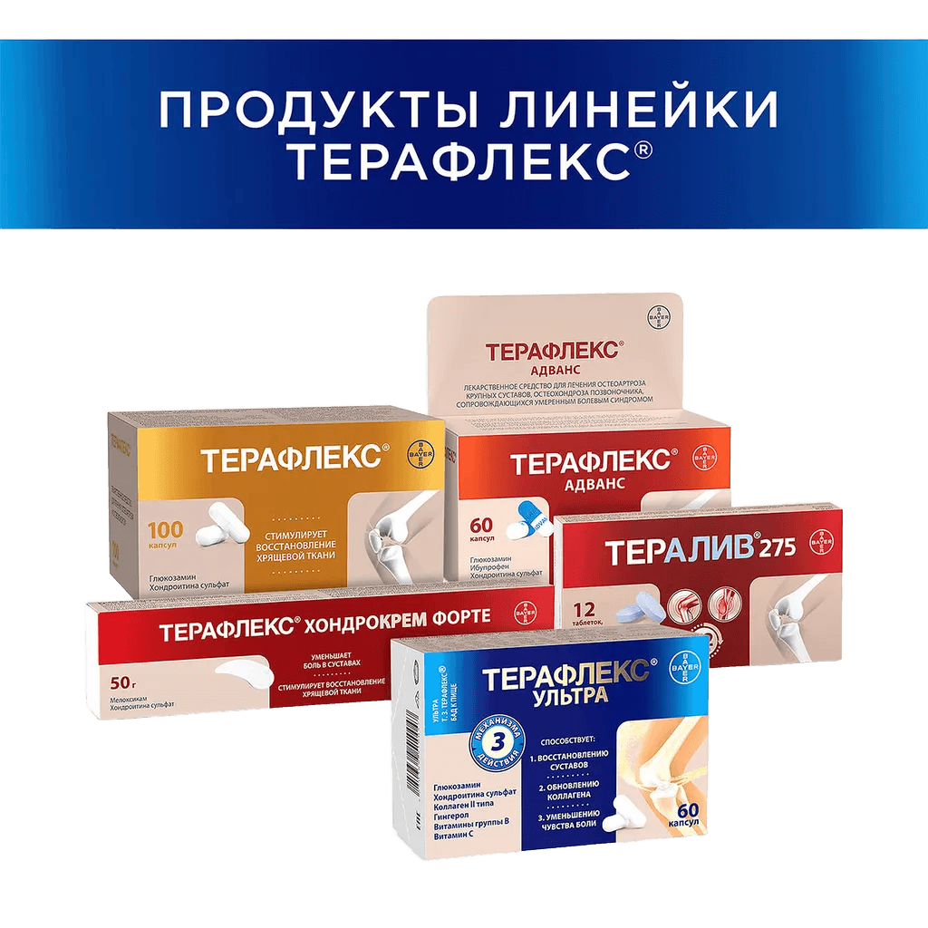 Терафлекс Ультра, капс. №120