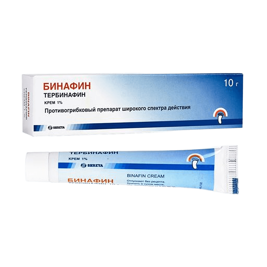 Бинафин, 1%, 10 г, крем
