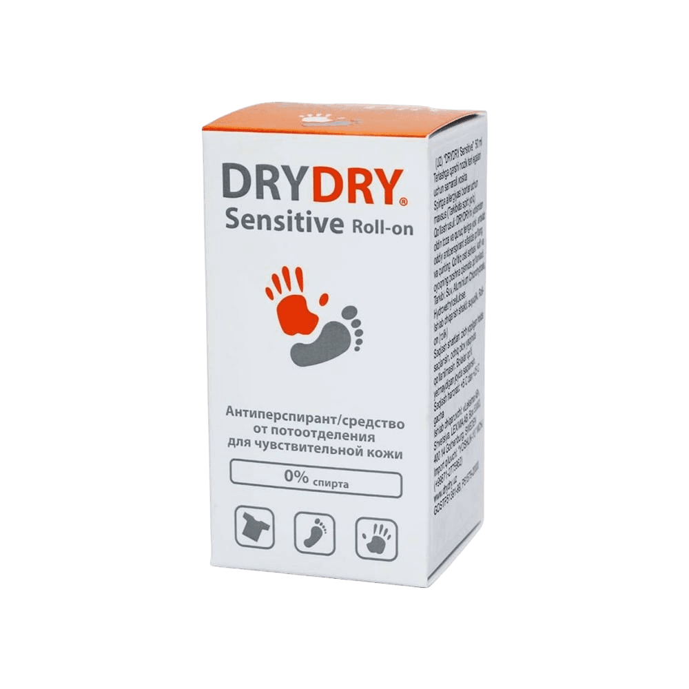 Антиперспирант DryDry Sensitive Roll-on, 50 мл