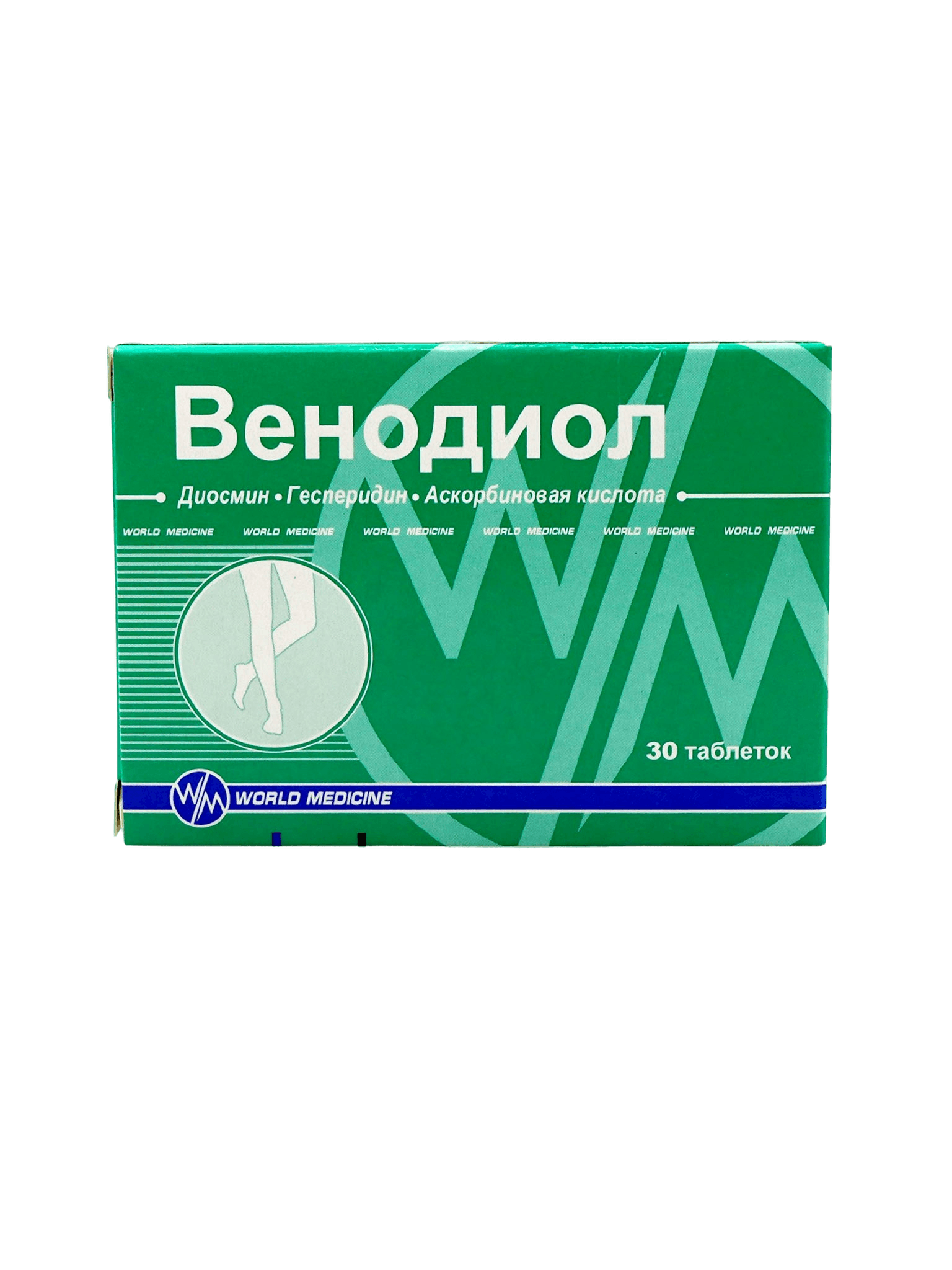Венодиол, 500 мг, таб. №30