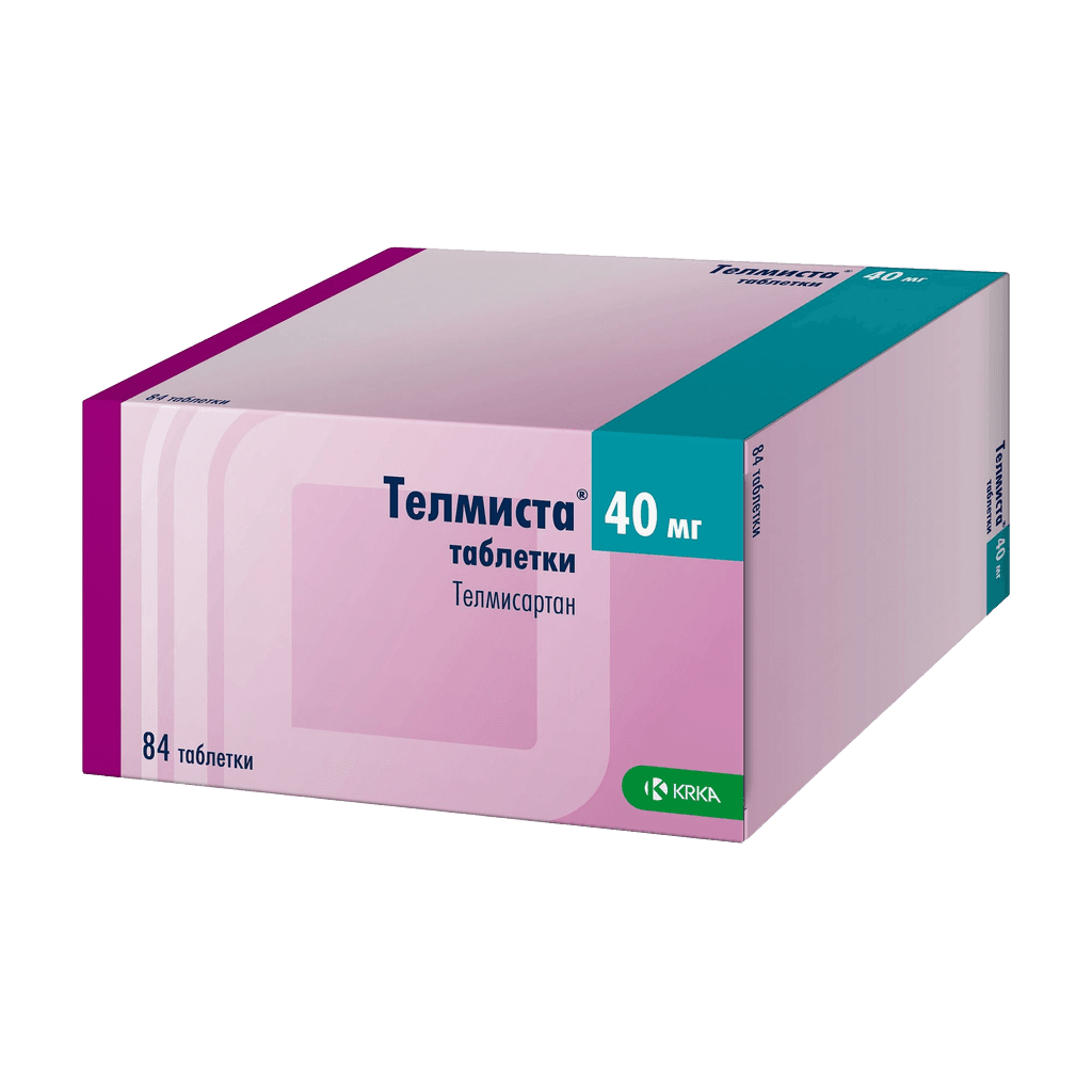 Телмиста, 40 мг, таб. №60