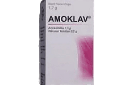 Амоклав-1200, 1,0 г/0,2 г, флак. №1