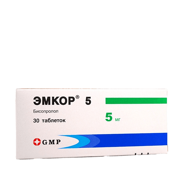 Эмкор, 5 мг, таб. №30