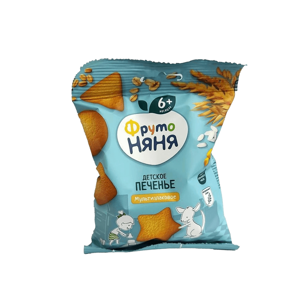 Печенье мультизлаковое ФрутоНяня, 50 г