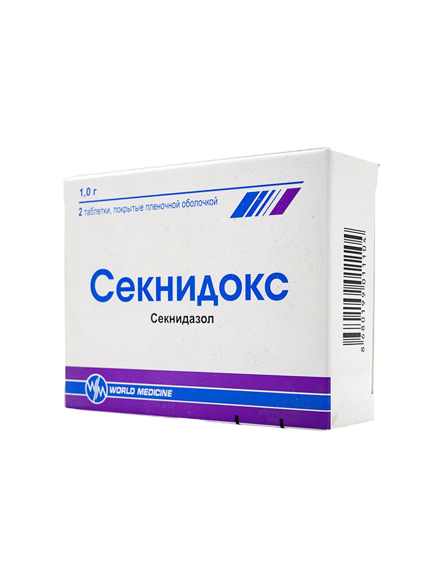 Секнидокс, 1 г, таб. №2