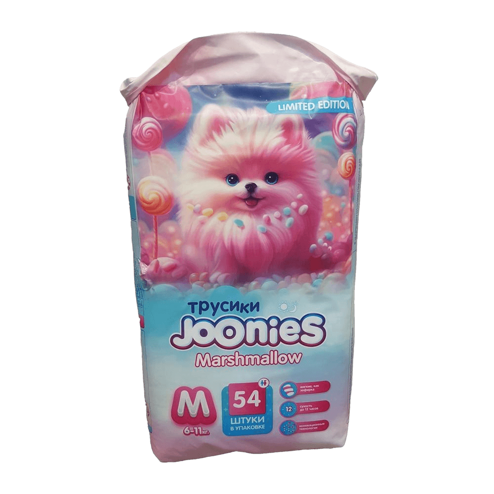 Подгузники трусики Joonies Marshmallow, раз. M, №54