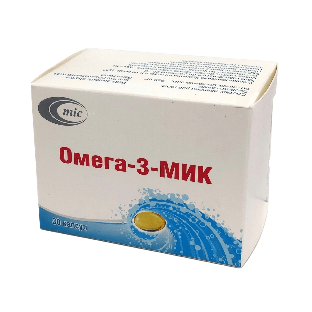 Омега-3-МИК, 450 мг, капс. №50