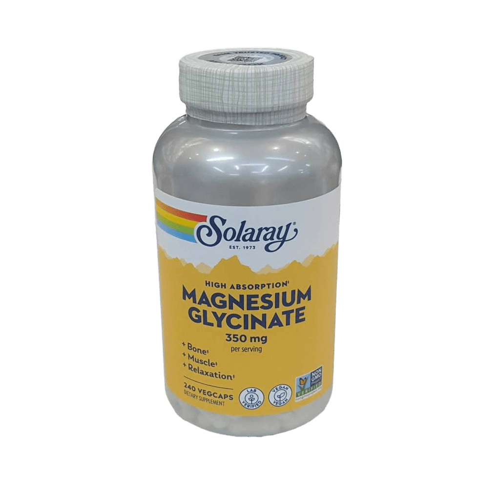 Magniy glitsinat Solaray, 350 mg, kaps. №120
