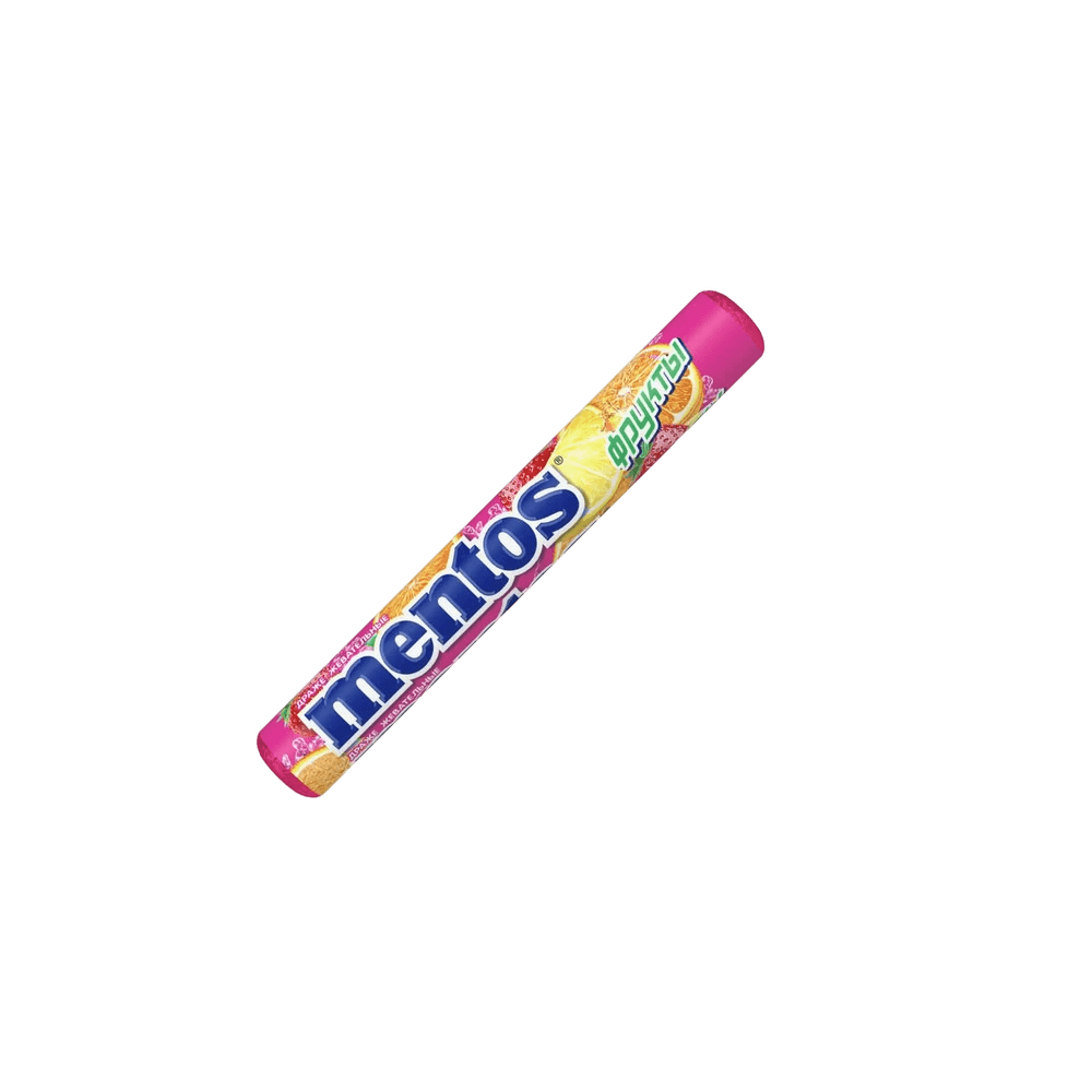 Жевательная резинка Mentos Фрукты, 37,5 г