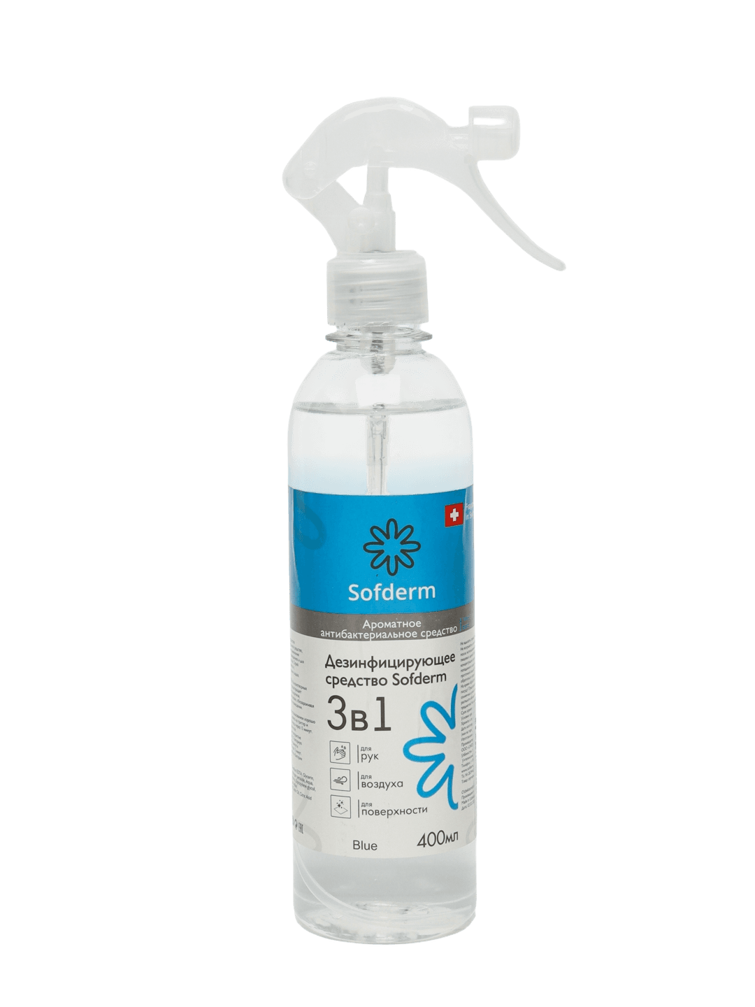 Антисептик Sofderm, 400 мл, спрей (дыня)